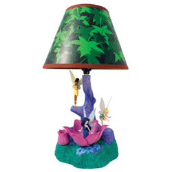 TeleMania Disney Fairies Animated Collectable Lamp