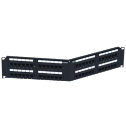 Commscope GigaSpeed XL GS3 Category 6 Angled Modular Patch Panel, 48 Port with Termination Manager