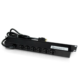 Legrand - Wiremold Rack Mount Plug-In Outlet Center Unit with Perma Power Computer Grade Surge Protection