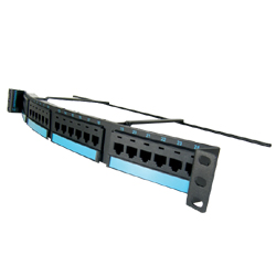 Legrand - Ortronics Clarity 6 Curved Patch Panel