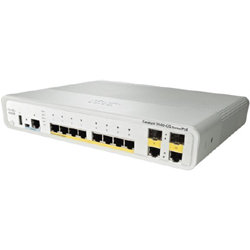 Cisco Catalyst 3560C Switch 8 GE PoE+, 2 x Dual Purpose, IP Base