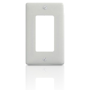 Hubbell NETSELECT Decorator Face Plate, White