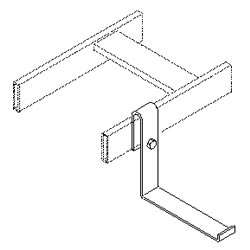 Southwest Data Products L Bracket for Cable Runway