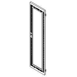 Southwest Data Products Series 2000 Vented Door with Solid Insert 37U