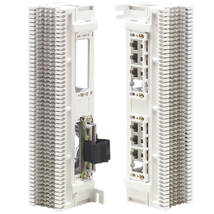 Siemon Six 4 Pair Jacks and 1 Female Connector  T568B