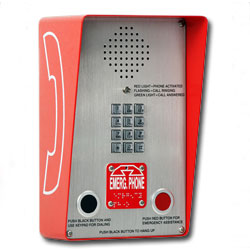 Ceeco Vandal Resistant Stainless Steel Handsfree Panel Telephone