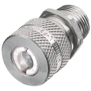 Hubbell SHC Machined Aluminum Male Cord Connector
