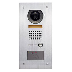 Aiphone Video Door Station with Stand Alone Prox Reader, Flush Mount