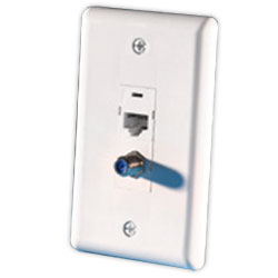 Legrand - Ortronics TracJack In-House Single Gang Faceplate