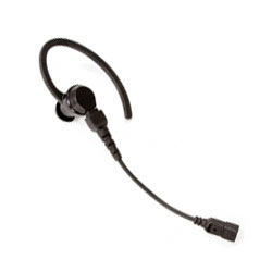 Impact Radio Accessories Ear Hook with Direct In-Ear Bud