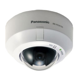 Panasonic Compact PoE Indoor Fixed Dome Network Camera with 6 Times Zoom