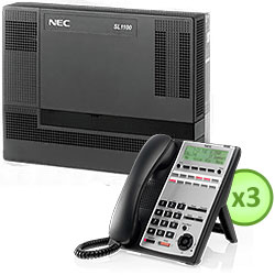 NEC SL1100 Basic Digital System Kit (4 x 8 x 4)