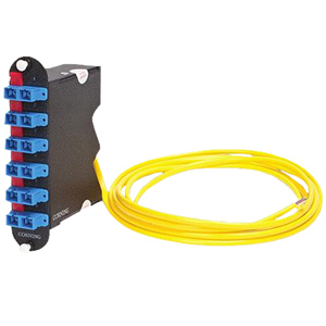 Corning CCH Module, Pigtailed, SC Connectors Duplex, 12 Fiber