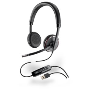 Plantronics Blackwire C520-M Over-the-head Stereo Headset, Microsoft