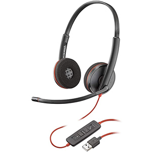 Plantronics Blackwire 3320 Microsoft USB-A Binaural Headset