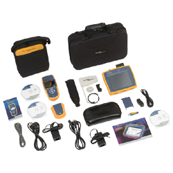 Fluke Networks EtherScope Series II LAN and WLAN Analyzer with Fiber and ProVision/RFC2544 Options and AirCheck Wi-Fi Tester