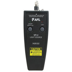 AFL Handheld Visual Fault Identifier with 2.5 mm and 1.25 mm Universal Connectors
