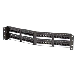Legrand - Ortronics 48 Port TechChoice Category 6 Angled Patch Panel