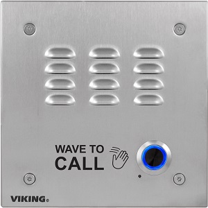 Viking Stainless Steel Touch Free VoIP Entry Phone