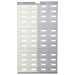 Avaya Partner Euro Style Paper Overlay - 48 Button