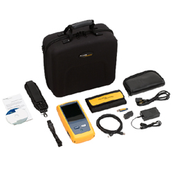 Fluke Networks OneTouch AT Network Assistant with the Copper/Fiber LAN Option